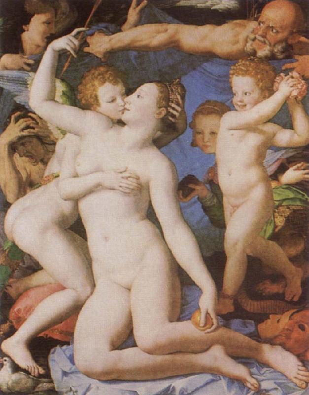 Agnolo Bronzino An Allegory with Venus and Cupid China oil painting art